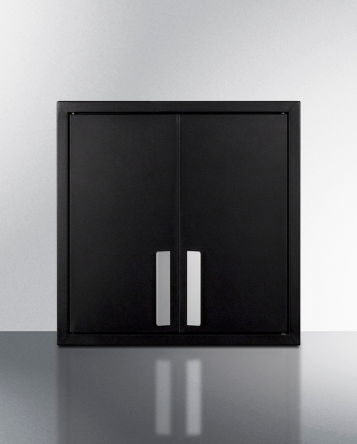 Summit Black 18" Wide Wall Cabinet Refrigerator Accessories Summit Appliance