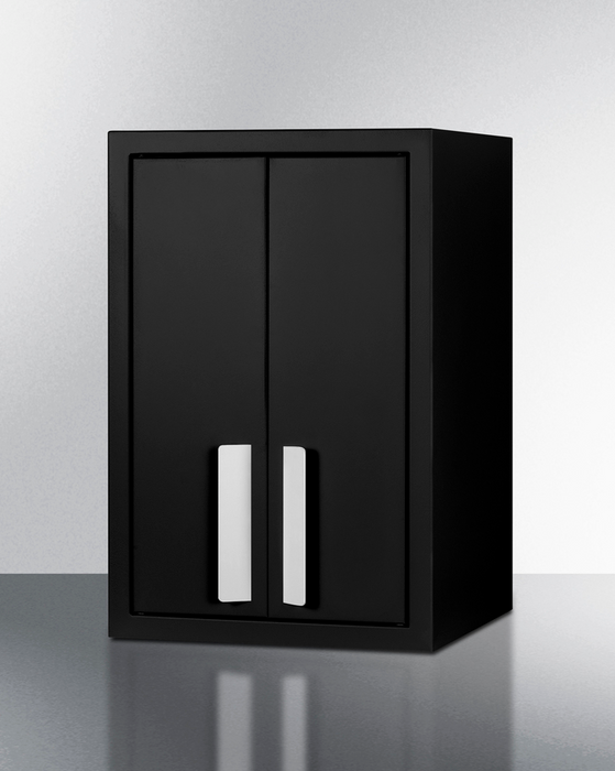 Summit Black 12" Wide Wall Cabinet Refrigerator Accessories Summit Appliance