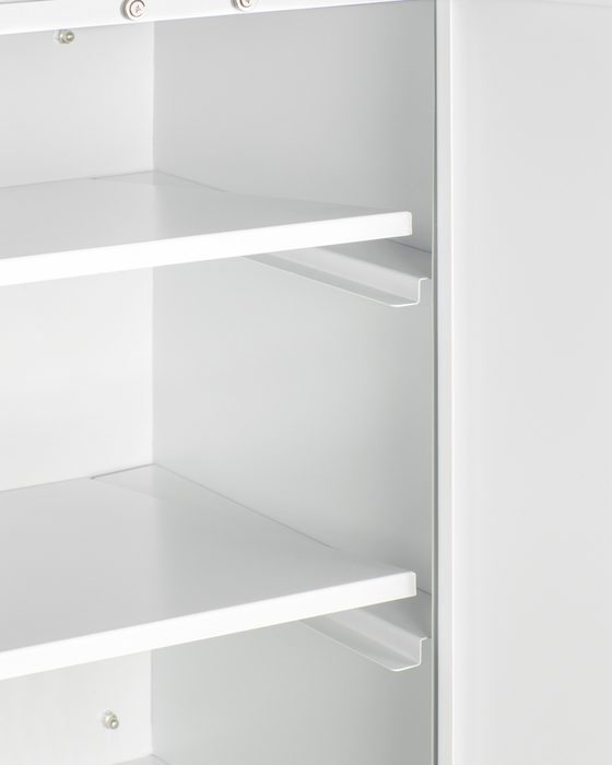 Summit White 18" Wide Wall Cabinet Refrigerator Accessories Summit Appliance