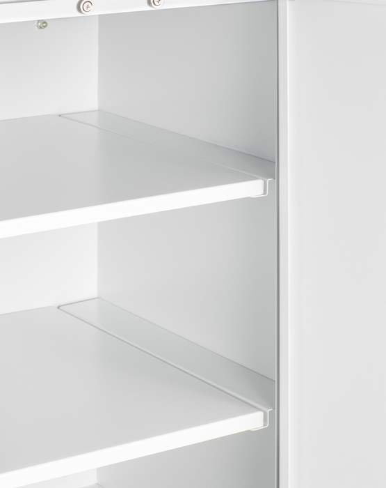 Summit White 18" Wide Wall Cabinet Refrigerator Accessories Summit Appliance