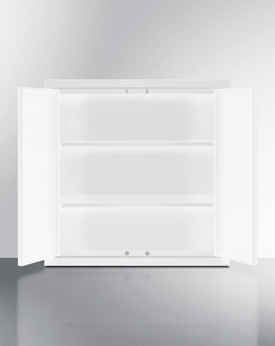 Summit White 18" Wide Wall Cabinet Refrigerator Accessories Summit Appliance