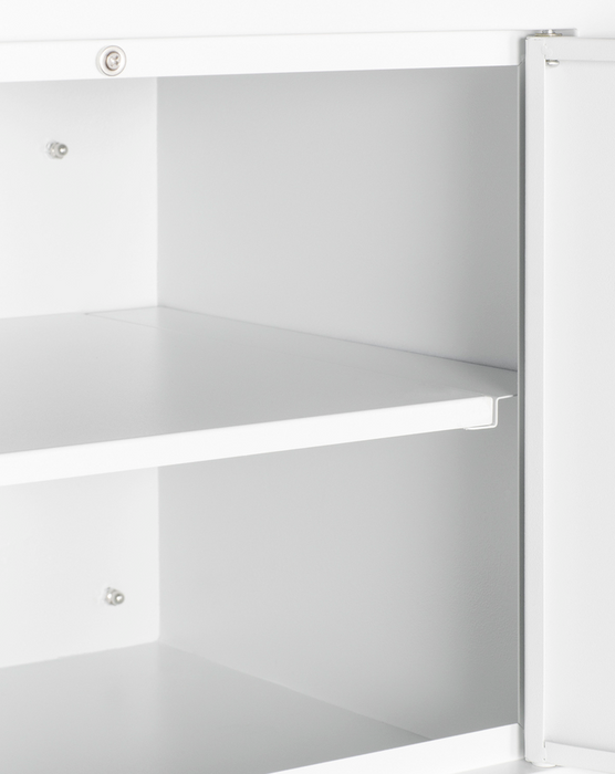 Summit White 18" Wide Wall Cabinet Refrigerator Accessories Summit Appliance
