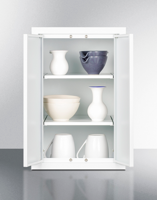 Summit White 12" Wide Wall Cabinet Refrigerator Accessories Summit Appliance