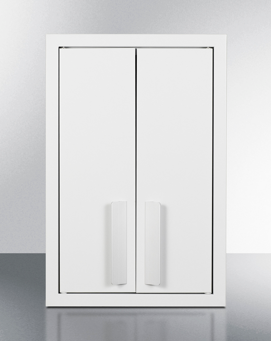 Summit White 12" Wide Wall Cabinet Refrigerator Accessories Summit Appliance