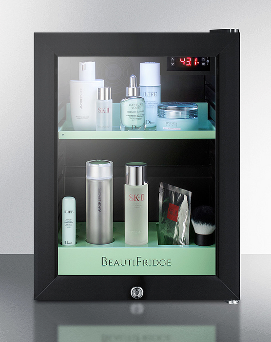 Summit BeautiFridge Cosmetics Cooler Refrigerator Accessories Summit Appliance