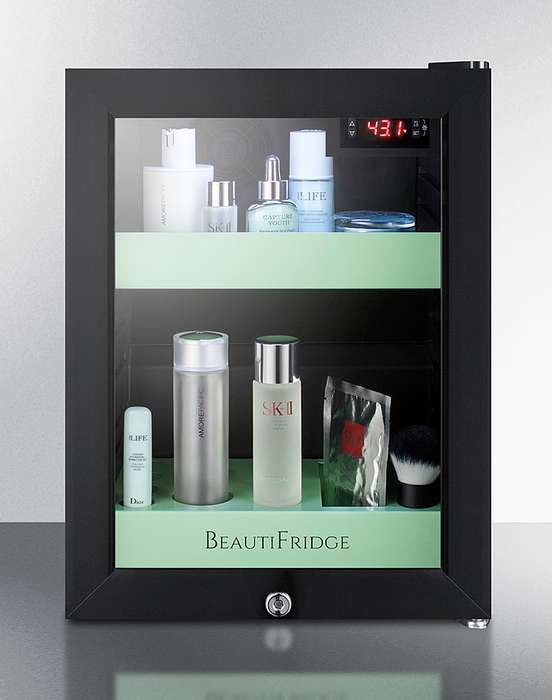 Summit BeautiFridge Cosmetics Cooler Refrigerator Accessories Summit Appliance