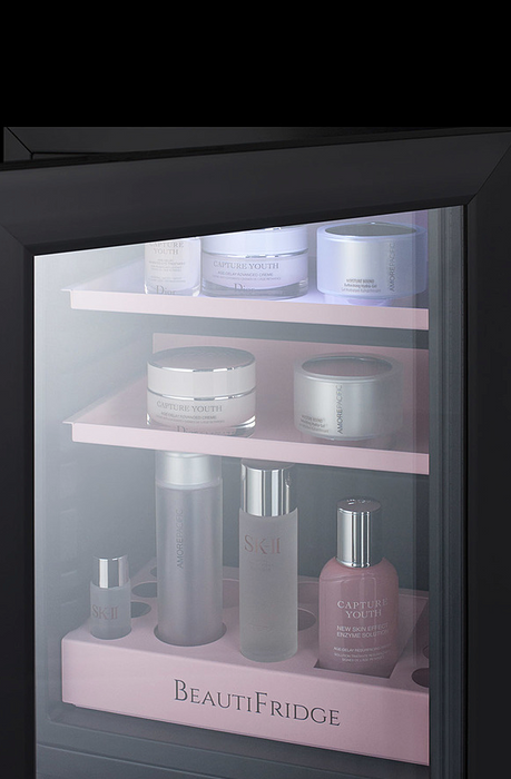 Summit BeautiFridge Cosmetics Cooler Refrigerator Accessories Summit Appliance