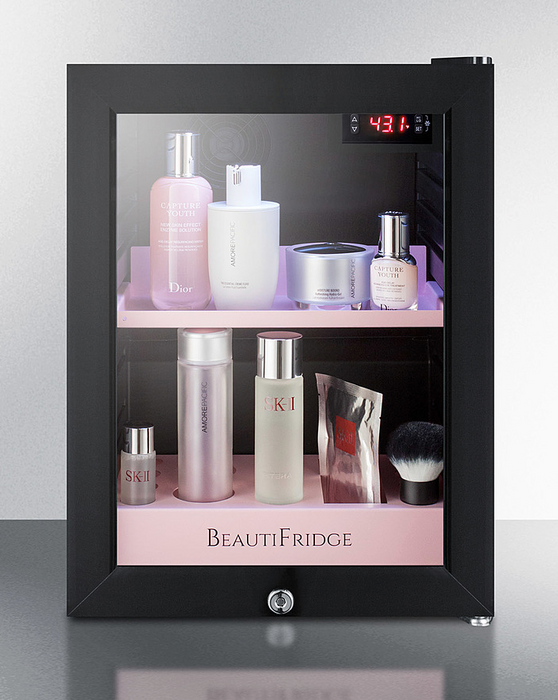Summit BeautiFridge Cosmetics Cooler Refrigerator Accessories Summit Appliance