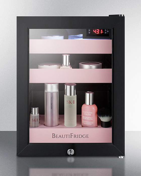 Summit BeautiFridge Cosmetics Cooler Refrigerator Accessories Summit Appliance