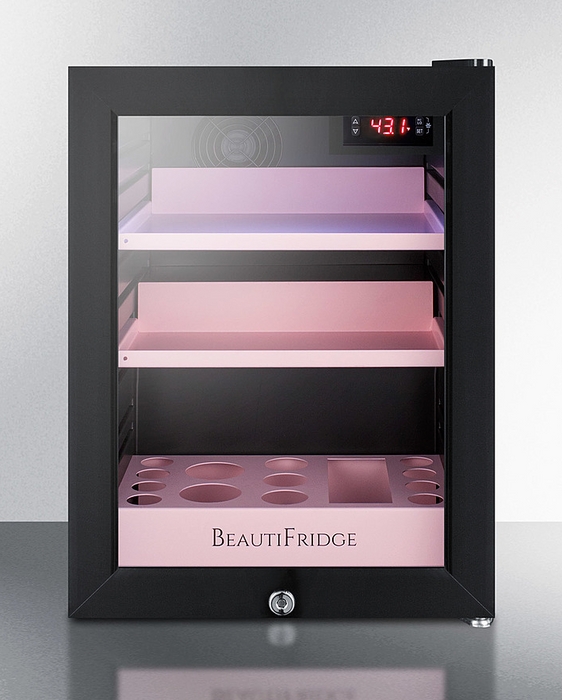 Summit BeautiFridge Cosmetics Cooler Refrigerator Accessories Summit Appliance