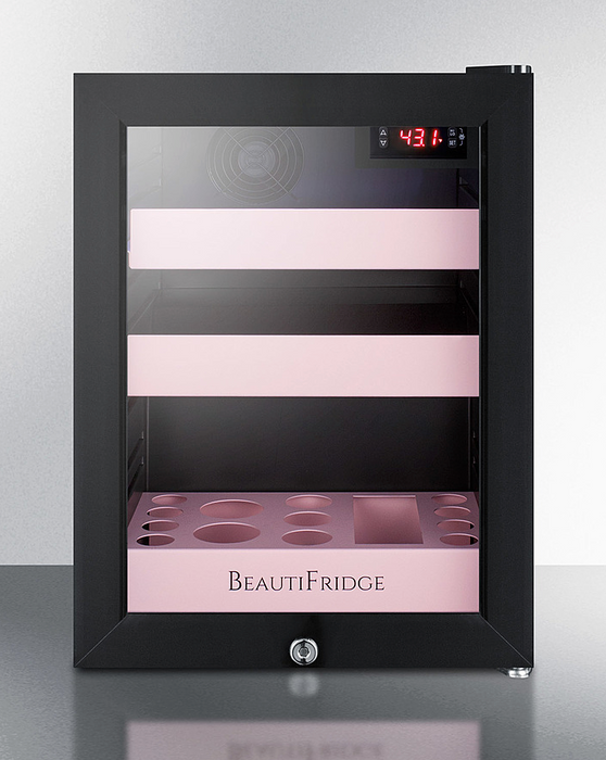 Summit BeautiFridge Cosmetics Cooler Refrigerator Accessories Summit Appliance