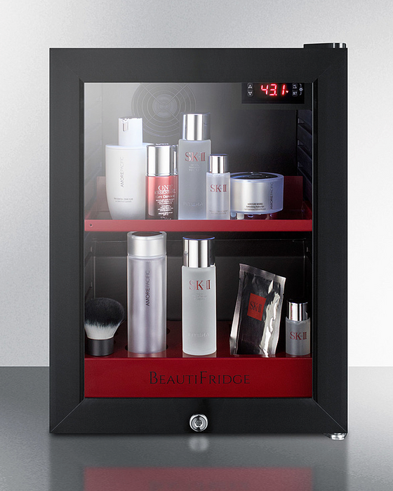 Summit BeautiFridge Cosmetics Cooler Refrigerator Accessories Summit Appliance