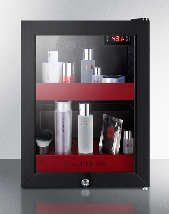 Summit BeautiFridge Cosmetics Cooler Refrigerator Accessories Summit Appliance