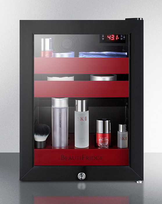 Summit BeautiFridge Cosmetics Cooler Refrigerator Accessories Summit Appliance
