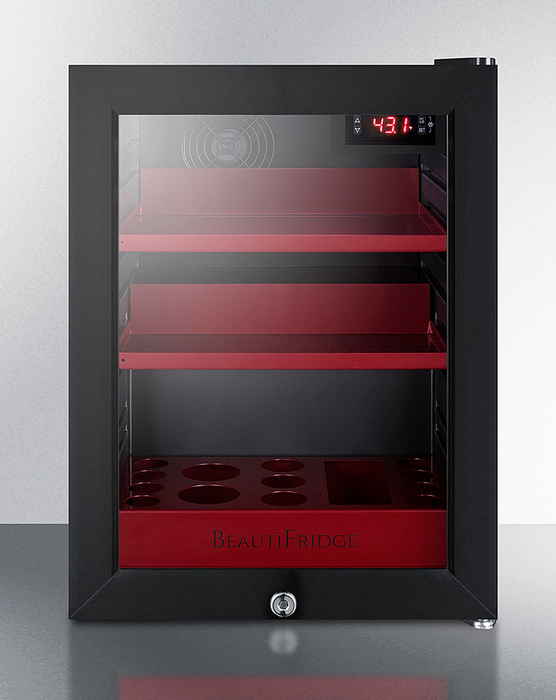 Summit BeautiFridge Cosmetics Cooler Refrigerator Accessories Summit Appliance