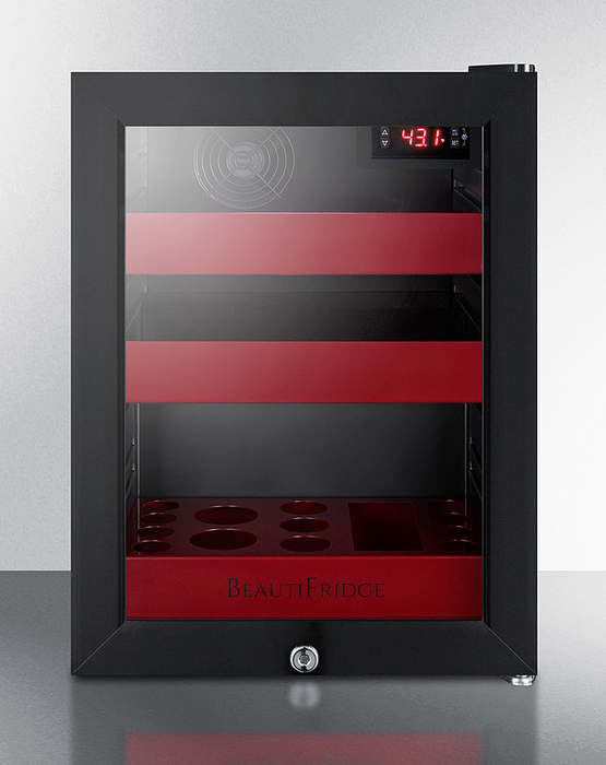 Summit BeautiFridge Cosmetics Cooler Refrigerator Accessories Summit Appliance