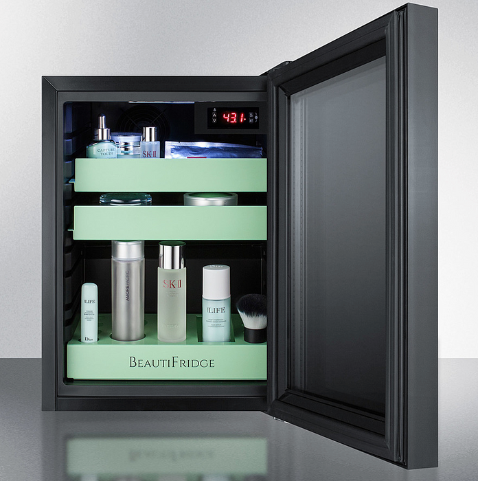 Summit BeautiFridge Cosmetics Cooler Refrigerator Accessories Summit Appliance