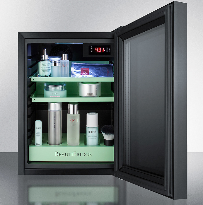 Summit BeautiFridge Cosmetics Cooler Refrigerator Accessories Summit Appliance