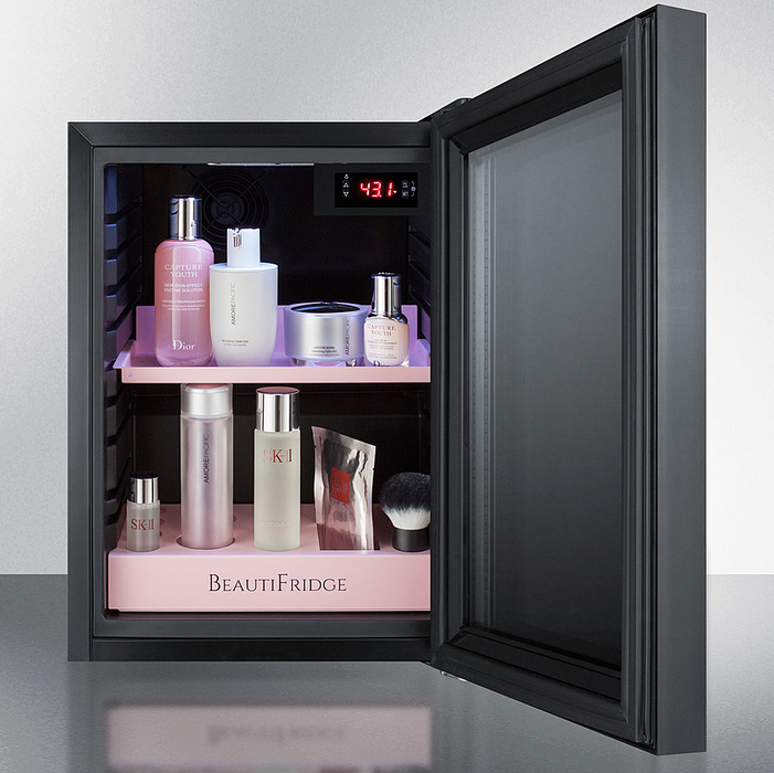 Summit BeautiFridge Cosmetics Cooler Refrigerator Accessories Summit Appliance