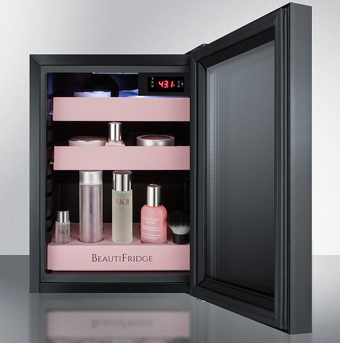 Summit BeautiFridge Cosmetics Cooler Refrigerator Accessories Summit Appliance