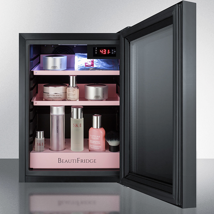 Summit BeautiFridge Cosmetics Cooler Refrigerator Accessories Summit Appliance