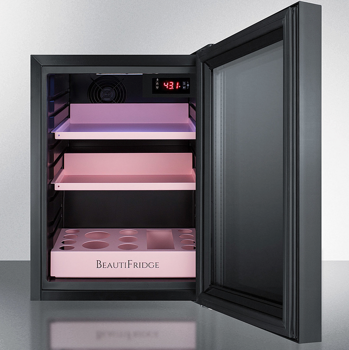 Summit BeautiFridge Cosmetics Cooler Refrigerator Accessories Summit Appliance