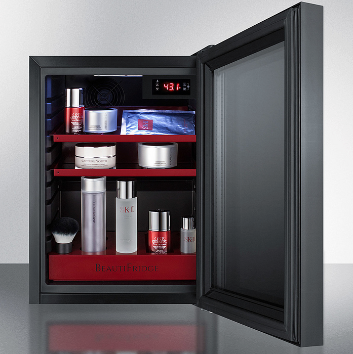 Summit BeautiFridge Cosmetics Cooler Refrigerator Accessories Summit Appliance
