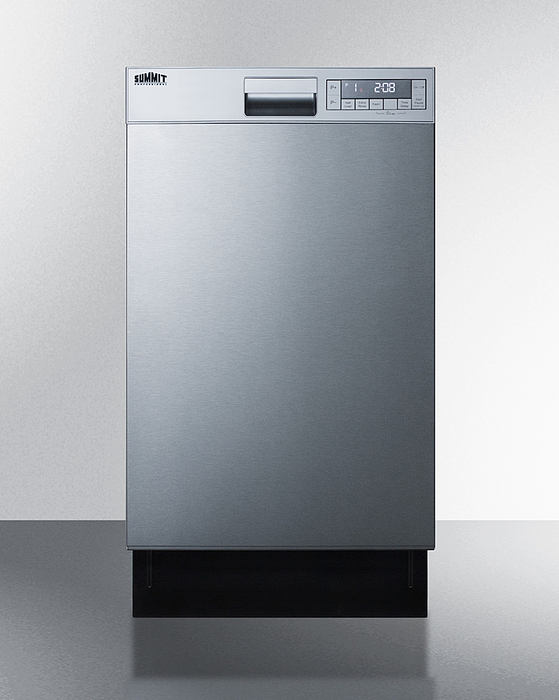 Summit 18" Wide Built-In Dishwasher Refrigerator Accessories Summit Appliance