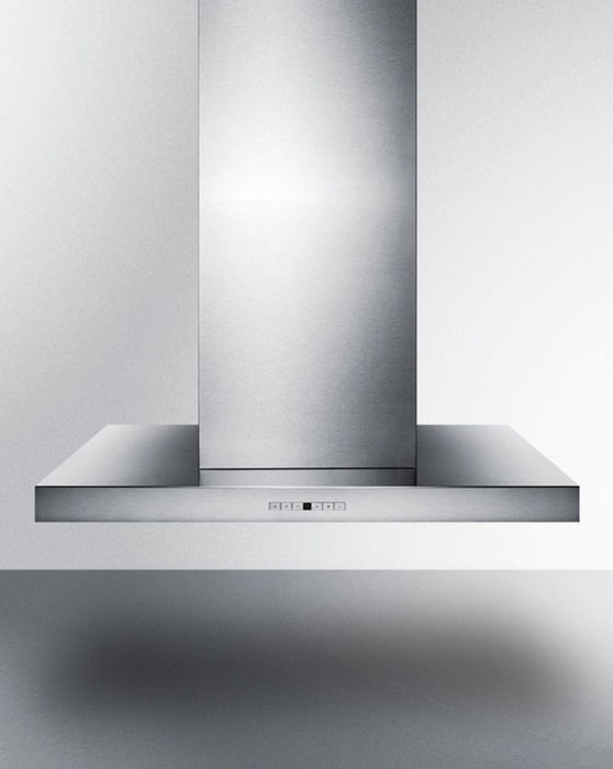 Summit 36" Wide Island Hood Refrigerator Accessories Summit Appliance