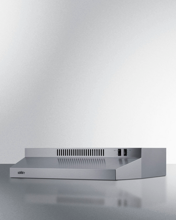 Summit 24" Under Cabinet Convertible Range Hood Refrigerator Accessories Summit Appliance