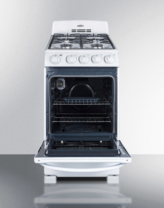 Summit 20" Wide Gas Range Refrigerator Accessories Summit Appliance