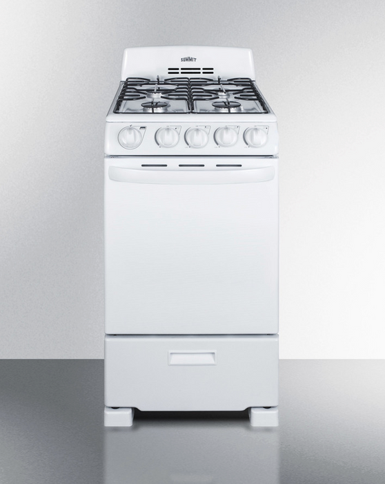 Summit 20" Wide Gas Range Refrigerator Accessories Summit Appliance