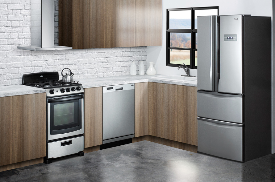 Summit 24" Wide Gas Range Refrigerator Accessories Summit Appliance