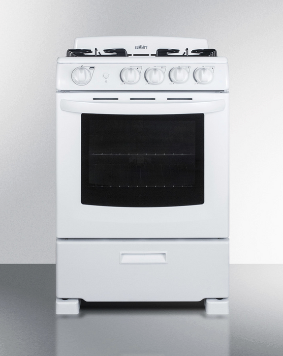 Summit 24" Wide Gas Range Refrigerator Accessories Summit Appliance