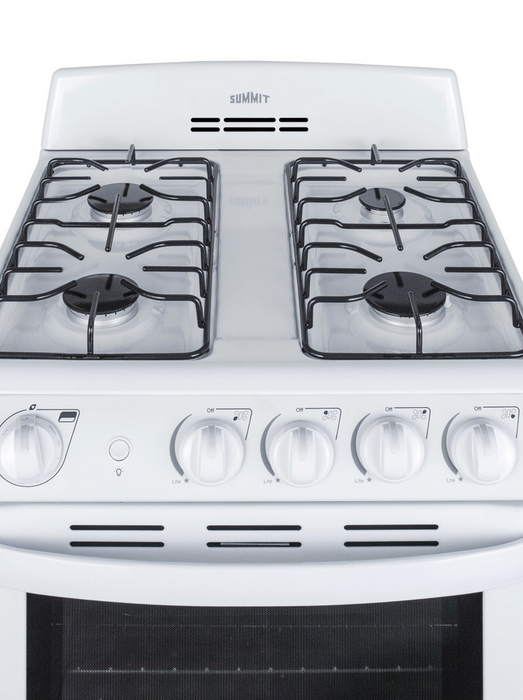 Summit 24" Wide Gas Range Refrigerator Accessories Summit Appliance