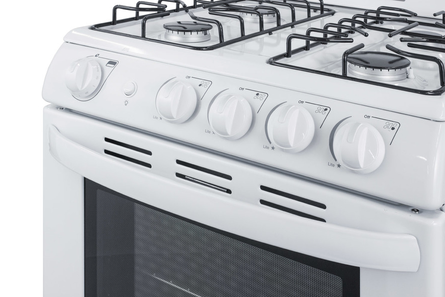 Summit 24" Wide Gas Range Refrigerator Accessories Summit Appliance