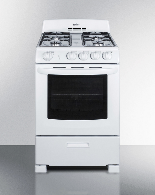 Summit 24" Wide Gas Range Refrigerator Accessories Summit Appliance