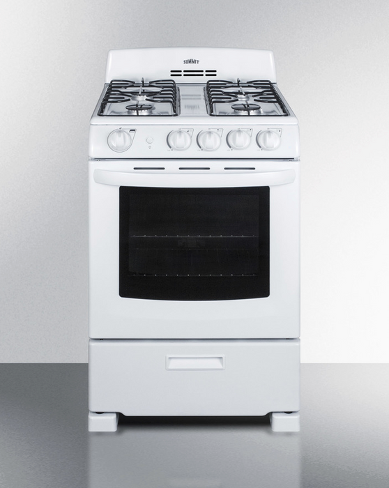 Summit 24" Wide Gas Range Refrigerator Accessories Summit Appliance