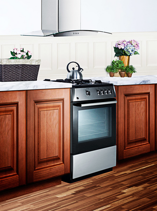 Summit 24" Wide Gas Range Refrigerator Accessories Summit Appliance
