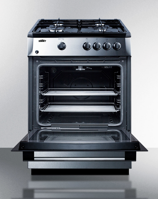 Summit 24" Wide Gas Range Refrigerator Accessories Summit Appliance