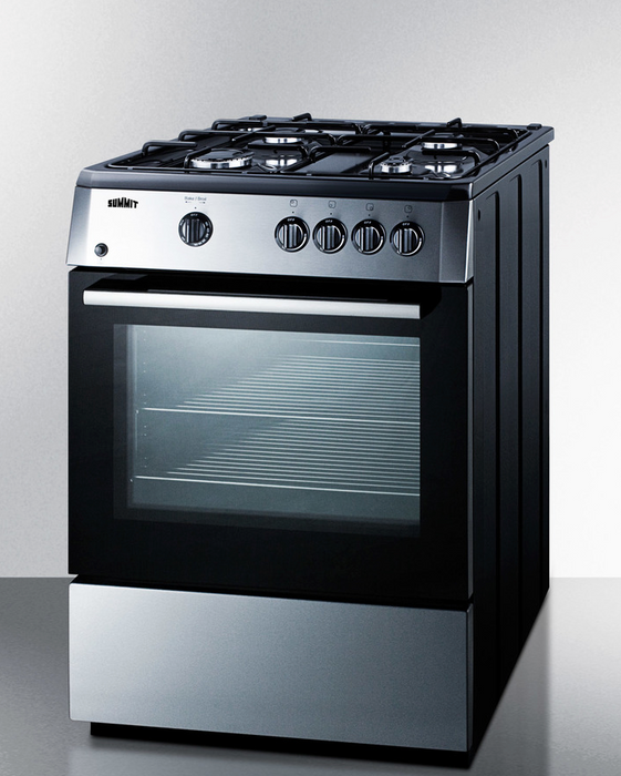 Summit 24" Wide Gas Range Refrigerator Accessories Summit Appliance