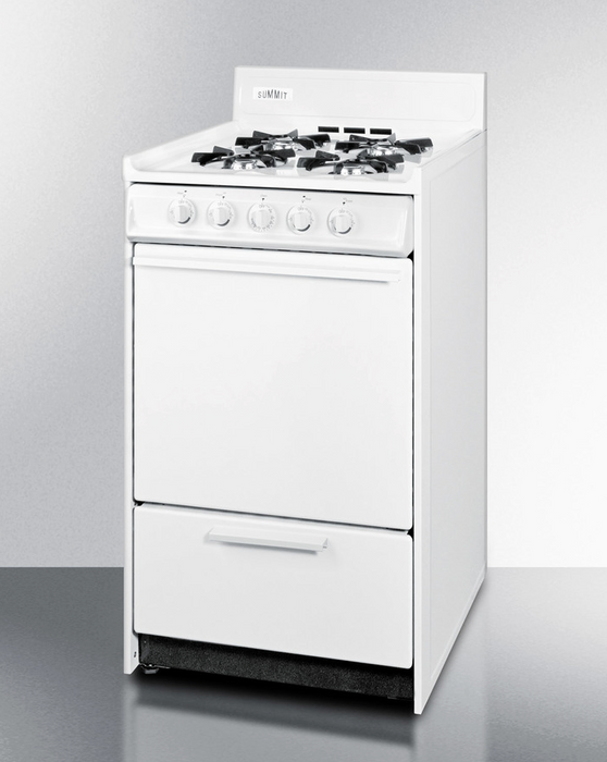 Summit 20" Wide Gas Range Refrigerator Accessories Summit Appliance