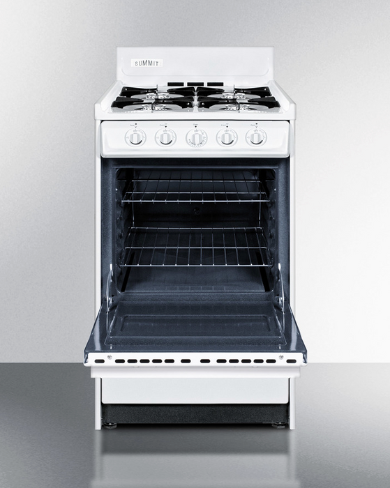 Summit 20" Wide Gas Range Refrigerator Accessories Summit Appliance