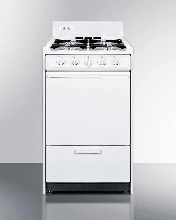 Summit 20" Wide Gas Range Refrigerator Accessories Summit Appliance