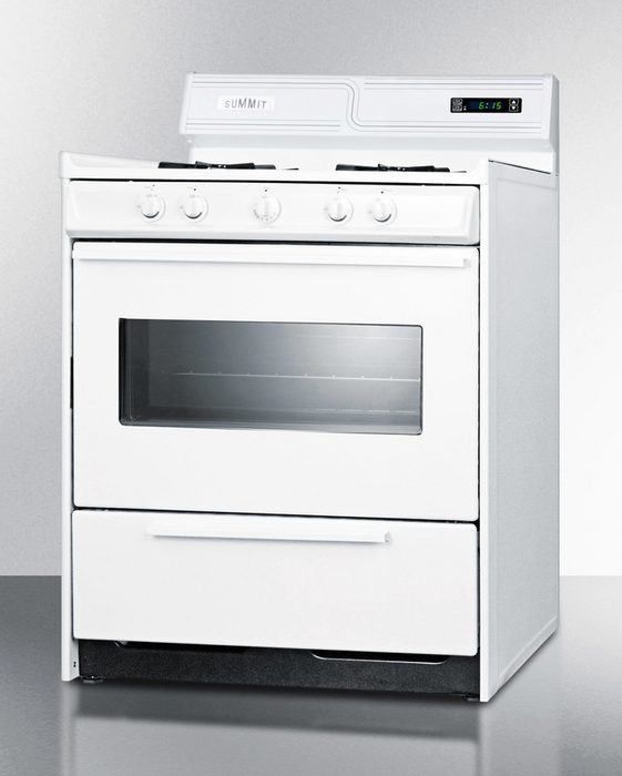 Summit 30" Wide Gas Range Refrigerator Accessories Summit Appliance