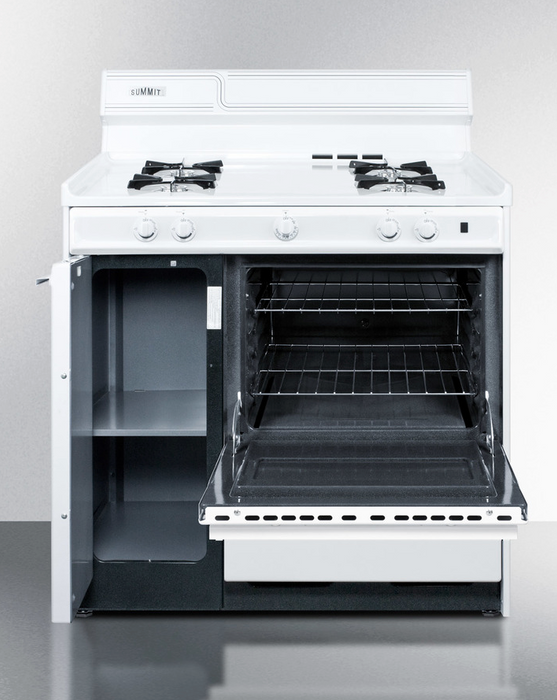 Summit 36" Wide Gas Range Refrigerator Accessories Summit Appliance