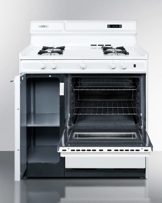 Summit 36" Wide Gas Range Refrigerator Accessories Summit Appliance
