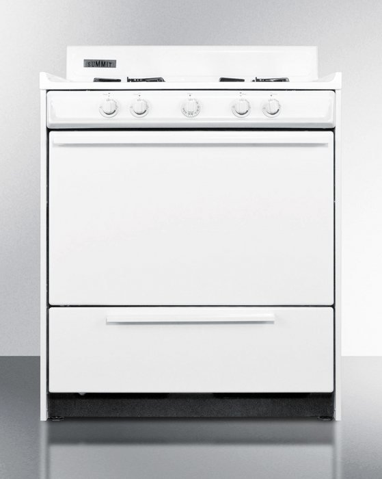 Summit 30" Wide Gas Range Refrigerator Accessories Summit Appliance