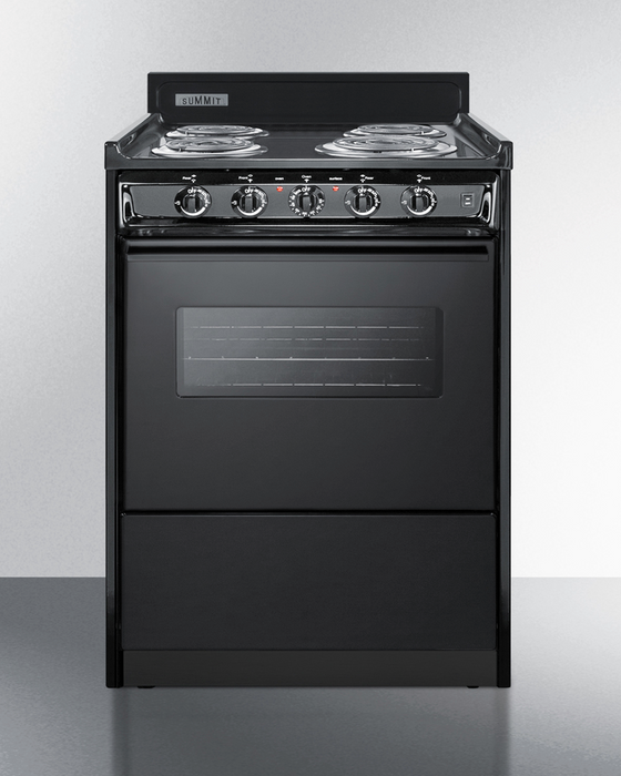 Summit 24" Wide Electric Coil Range Refrigerator Accessories Summit Appliance