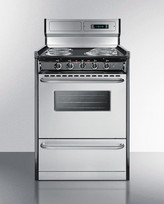 Summit 24" Wide Electric Coil Range Refrigerator Accessories Summit Appliance